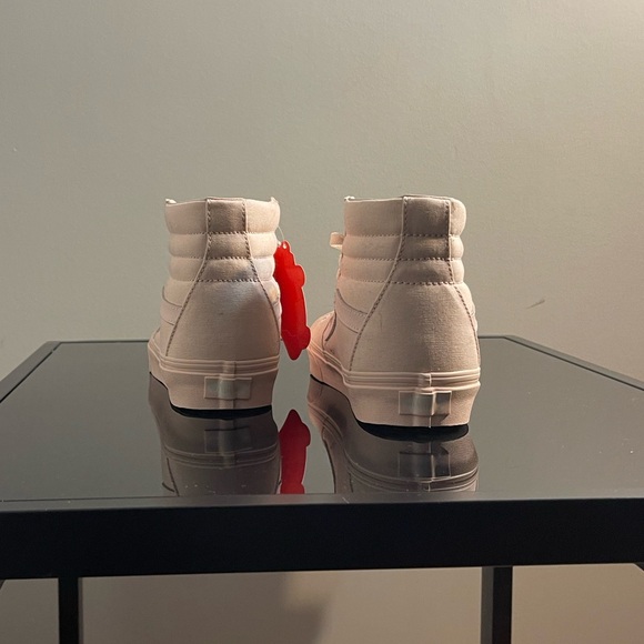 CLOSING SALE - NWOB - Vans Sk8 Hi's - Peach Blush Unisex - Picture 7 of 8